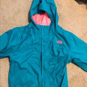 The North Face Teal Windbreaker